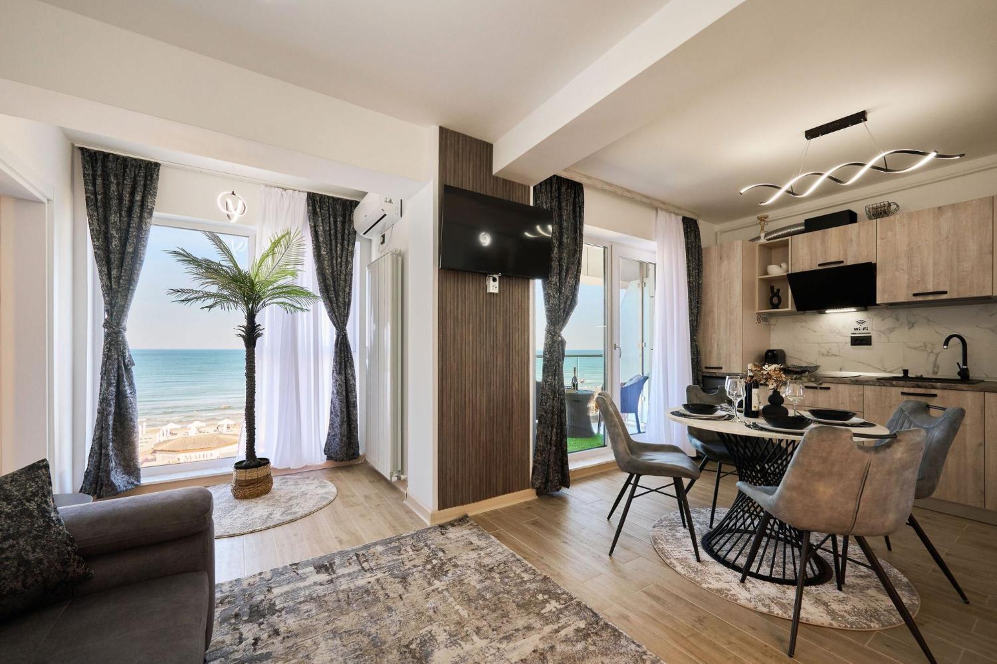 Alma Apartment In Infinity Beach Resort - Parking Мамая Екстер'єр фото